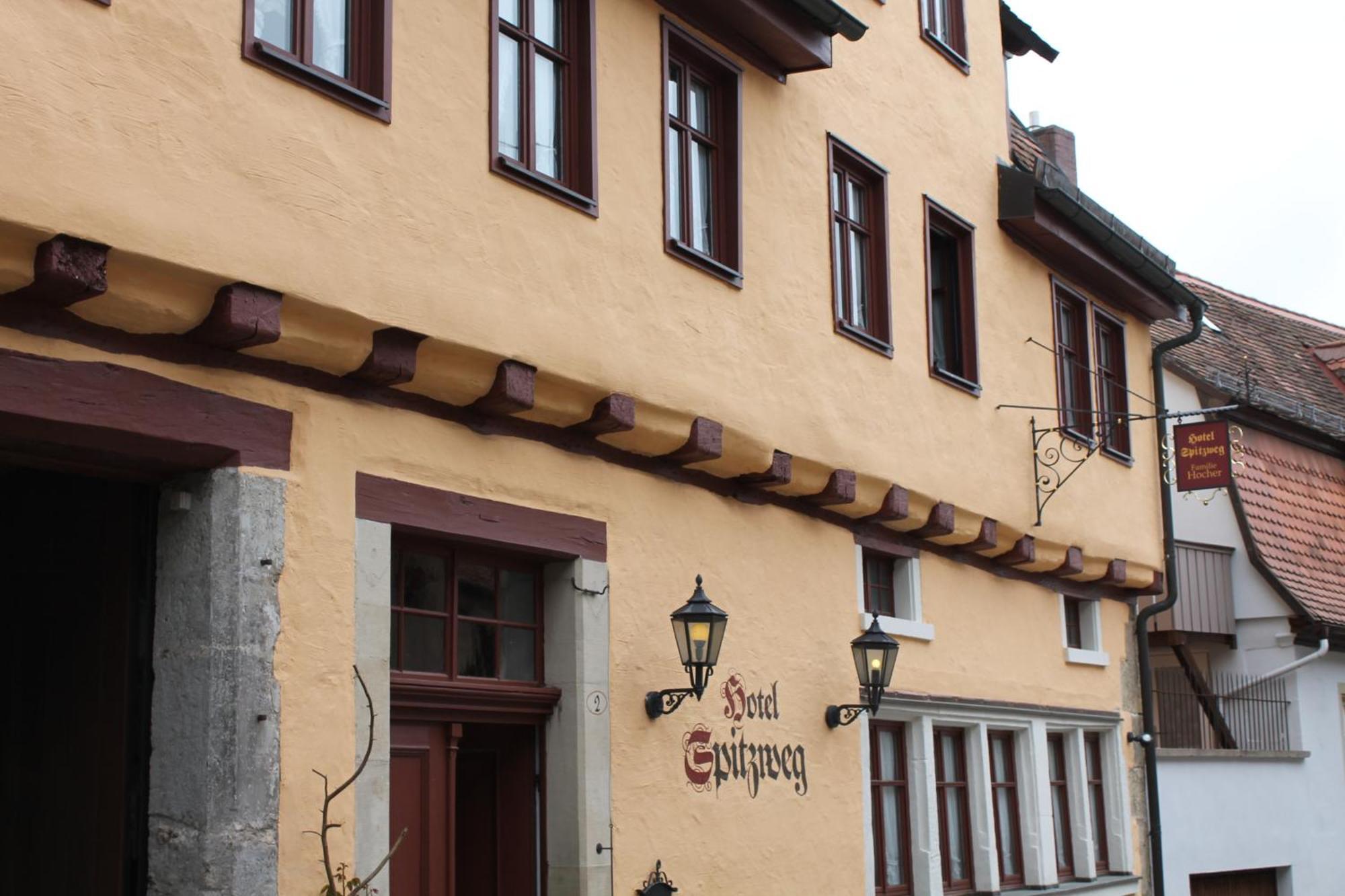 Hotel Spitzweg روتنبورغ أوب در تاوبر المظهر الخارجي الصورة